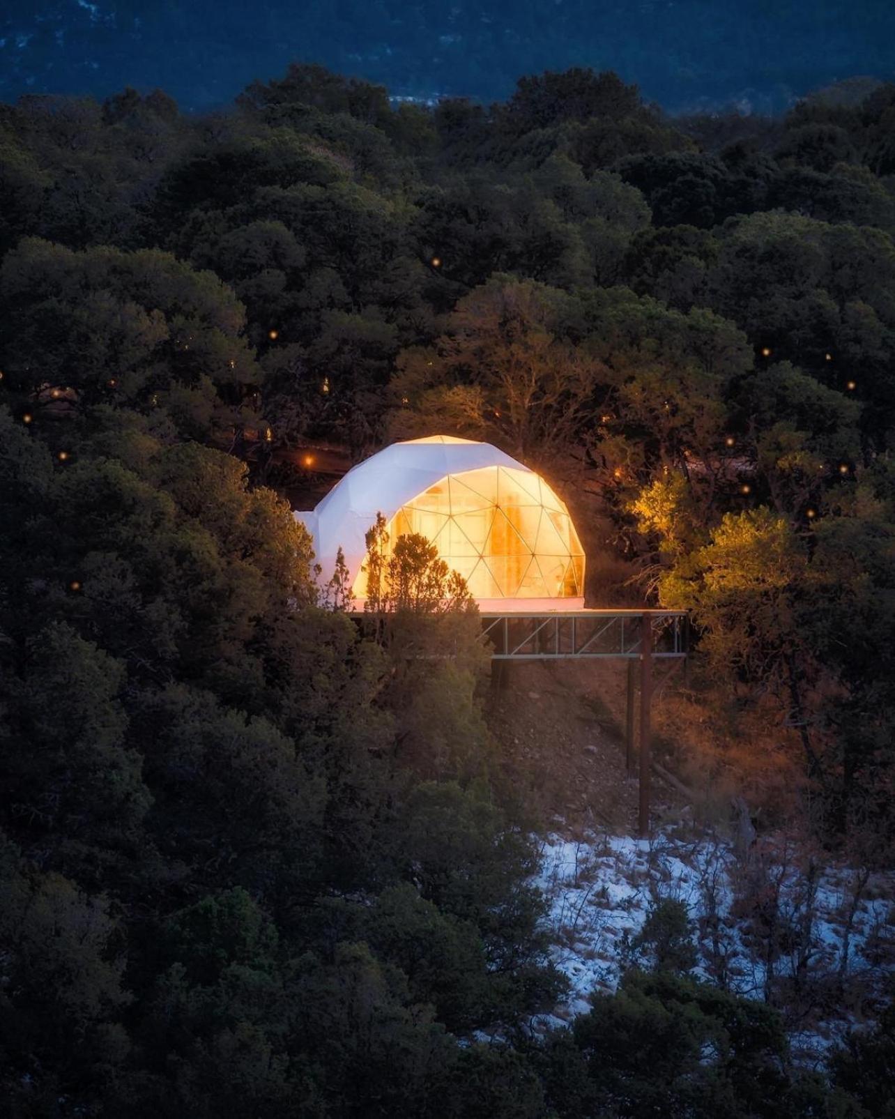 Villa Zia Geo Dome At El Mistico Ranch, Glamping Nogal Exterior foto