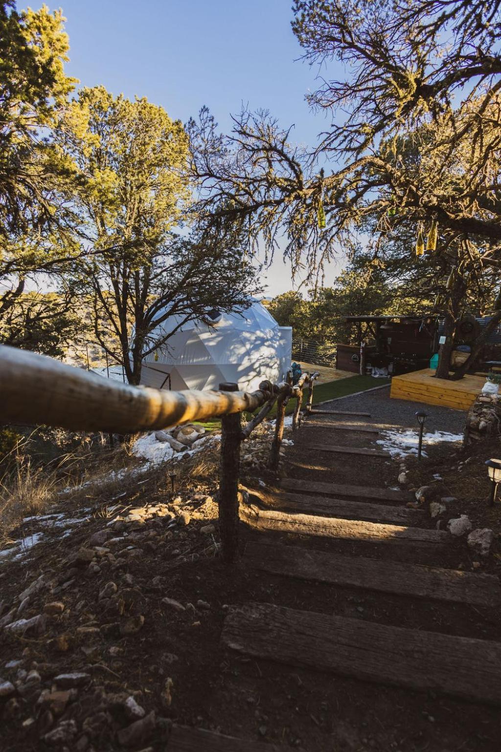 Villa Zia Geo Dome At El Mistico Ranch, Glamping Nogal Exterior foto