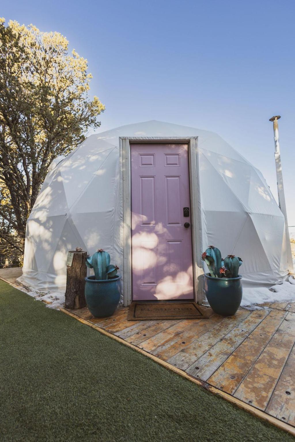 Villa Zia Geo Dome At El Mistico Ranch, Glamping Nogal Exterior foto