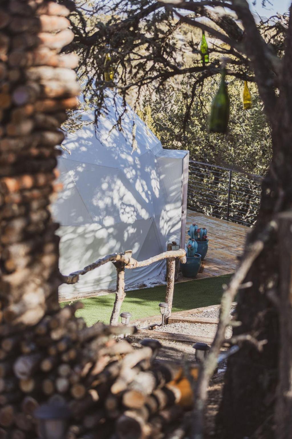Villa Zia Geo Dome At El Mistico Ranch, Glamping Nogal Exterior foto